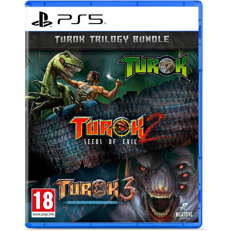Turok: Trilogy Bundle PS5 Turok: Trilogy Bundle PS5