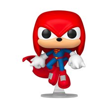 Figura Funko POP! Heroes: Justice League x Sonic The Hedgehog - Knuckles as Superman 595