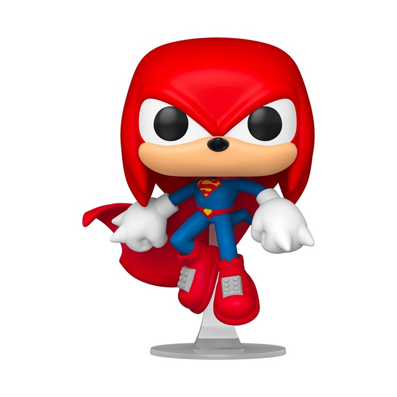 Figura Funko POP! Heroes: Justice League x Sonic The Hedgehog - Knuckles as Superman 595