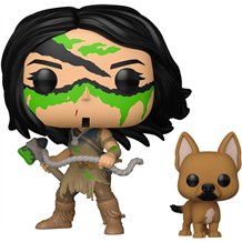 Figura Funko POP! Movies Plus: Prey - Naru with Sarii (Glows in the Dark) 1910