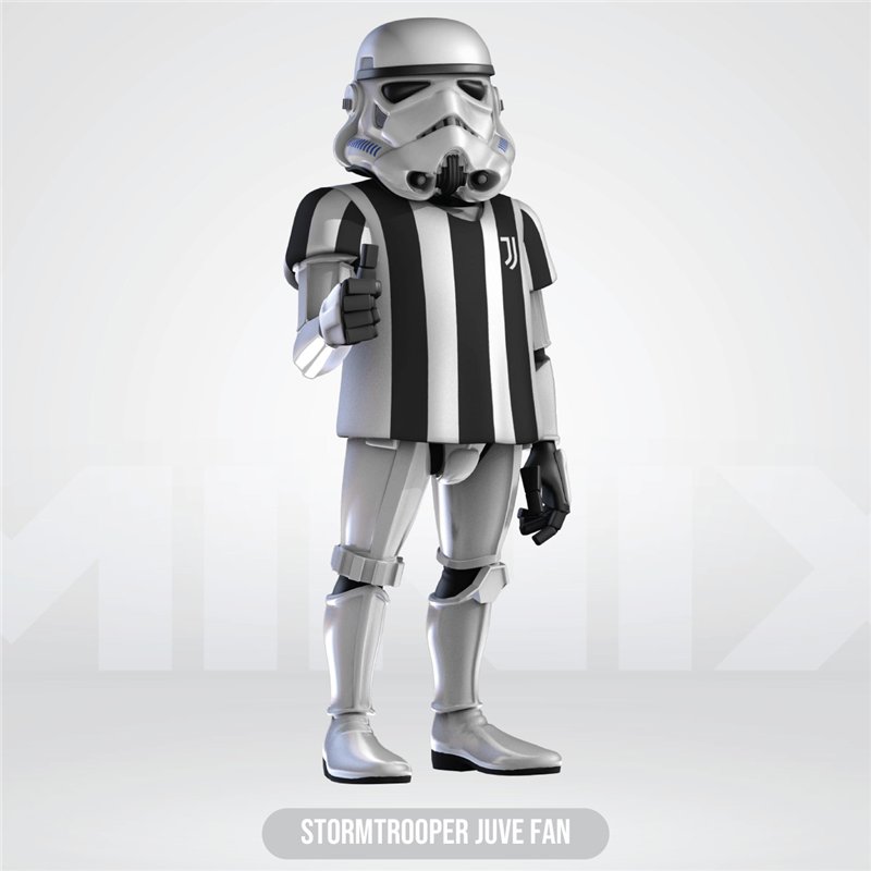 Figura Minix Football Stars: Juventus - Stoormtrooper Fan 262