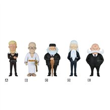 Figura Banpresto World Collectable - One Piece: Five Elders (Sortido)
