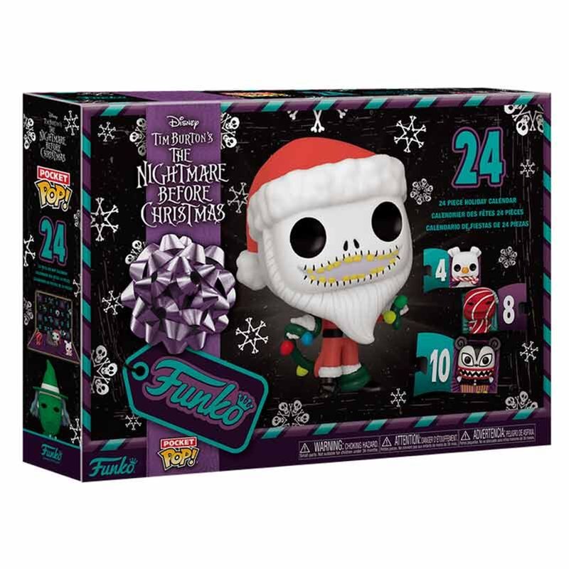 Calendário do Advento: Funko Pocket POP! - The Nightmare Before Christmas Calendário do Advento: Funko Pocket POP! - The Nightmare Before Christmas