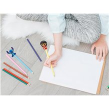Pencil Toppers - Disney Stitch (2 Figuras + 1 Figura Surpresa)