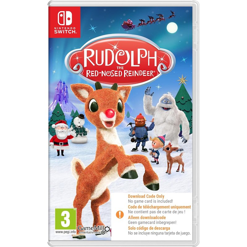 Rudolph the Red-Nosed Reindeer Nintendo Switch (Código na Caixa) Rudolph the Red-Nosed Reindeer Nintendo Switch (Código na Caixa)