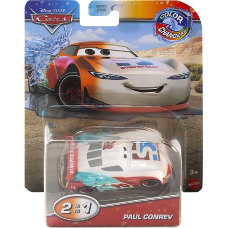 Disney and Pixar Cars Color Changer Collection Paul Conrev