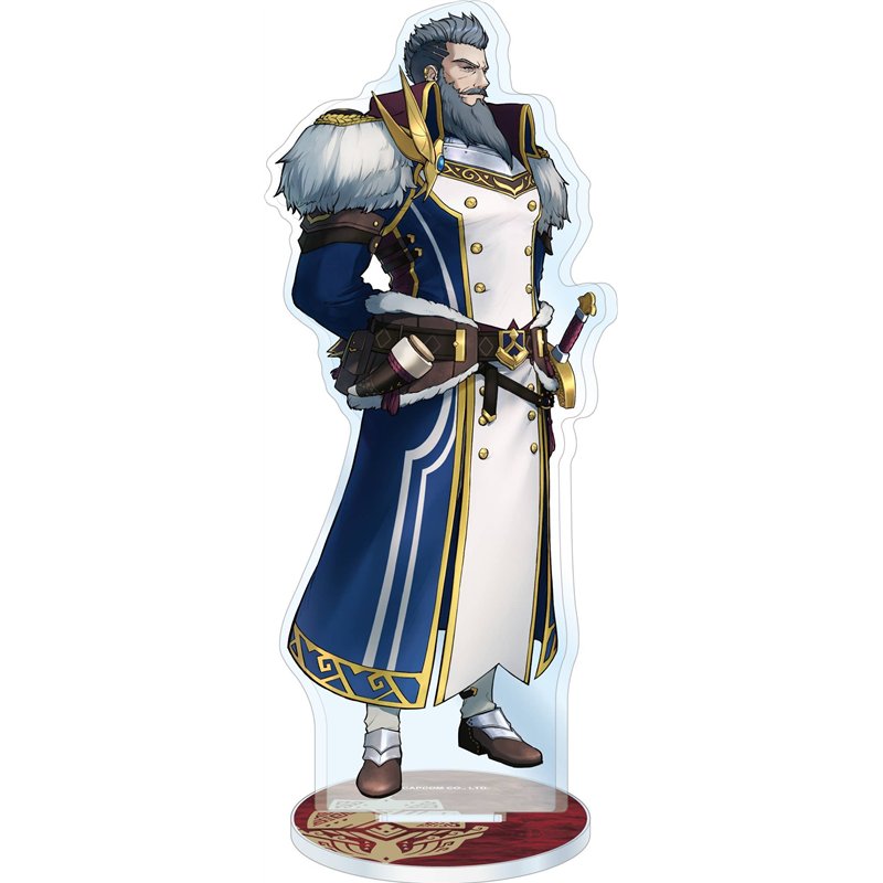 Figura Monster Hunter Rise: Sunbreak - Suporte Acrilíco: Galleus