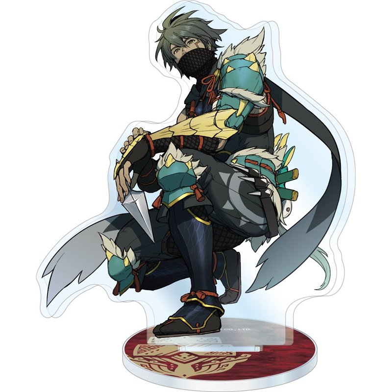 Figura Monster Hunter Rise: Sunbreak - Suporte Acrilíco: Utsuhi