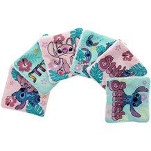 Conjunto de 6 Discos Desmaquilhantes Reutilizáveis - Disney Stitch