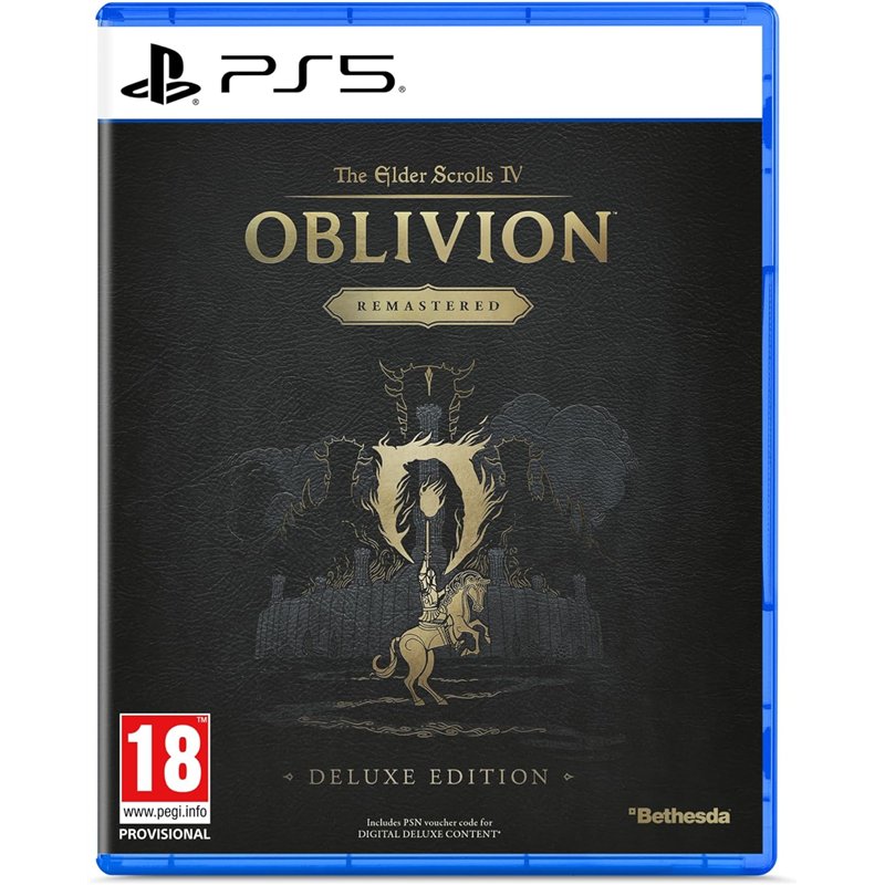 The Elder Scrolls IV: Oblivion Remastered – Deluxe Edition PS5 The Elder Scrolls IV: Oblivion Remastered – Deluxe Edition PS5