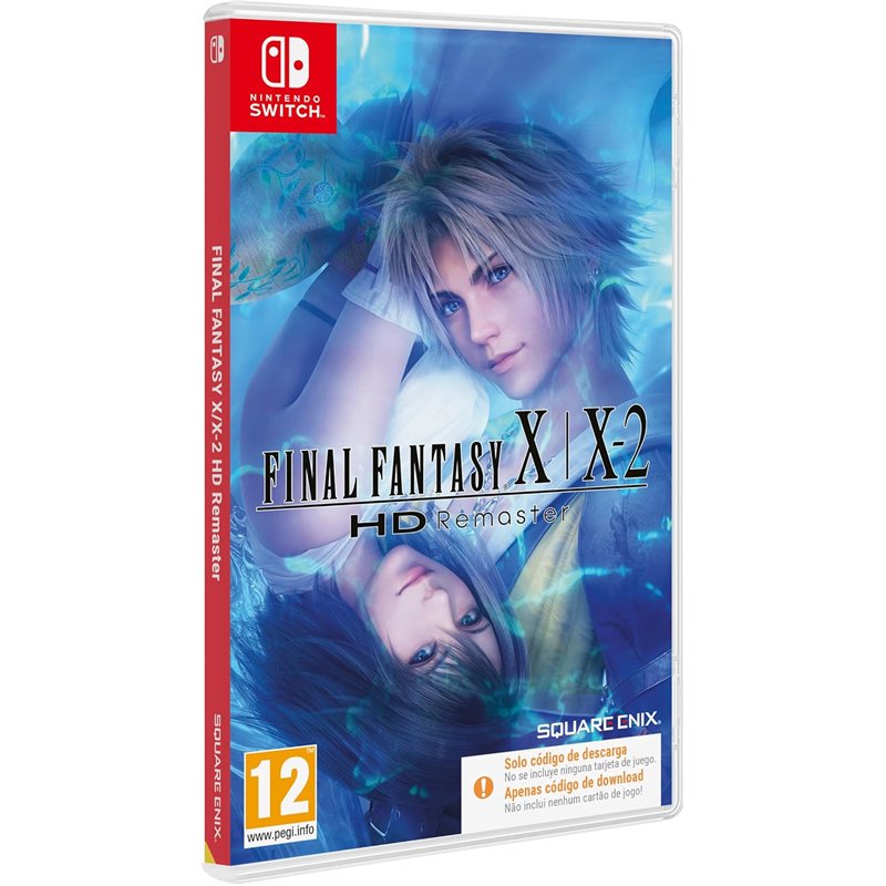 Final Fantasy X/ X-2 HD Remaster (Código na Caixa) Nintendo Switch Final Fantasy X/ X-2 HD Remaster (Código na Caixa) Nintendo Switch