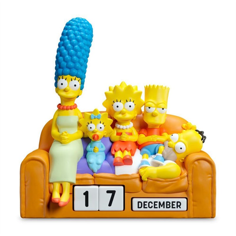 Calendário 3D Perpétuo - The Simpsons