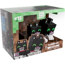 Fig Youtooz Minecraft Tuxedo Cat Tuxedocat
