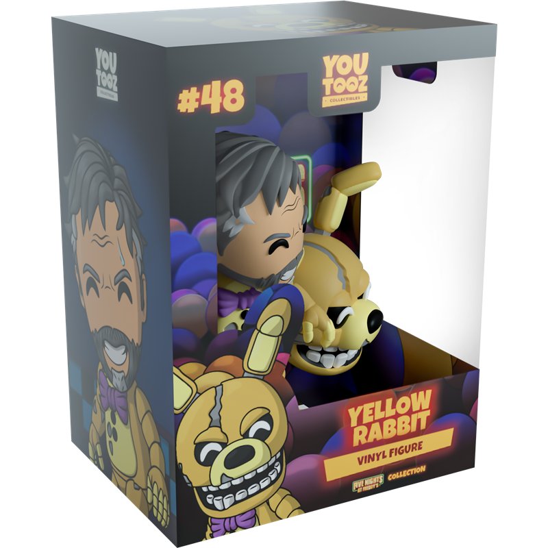 Fig Youtooz Five Nights At Freddy'S Fnaf Movie Yellow Rabbit Fnafmovieyellowrabbit