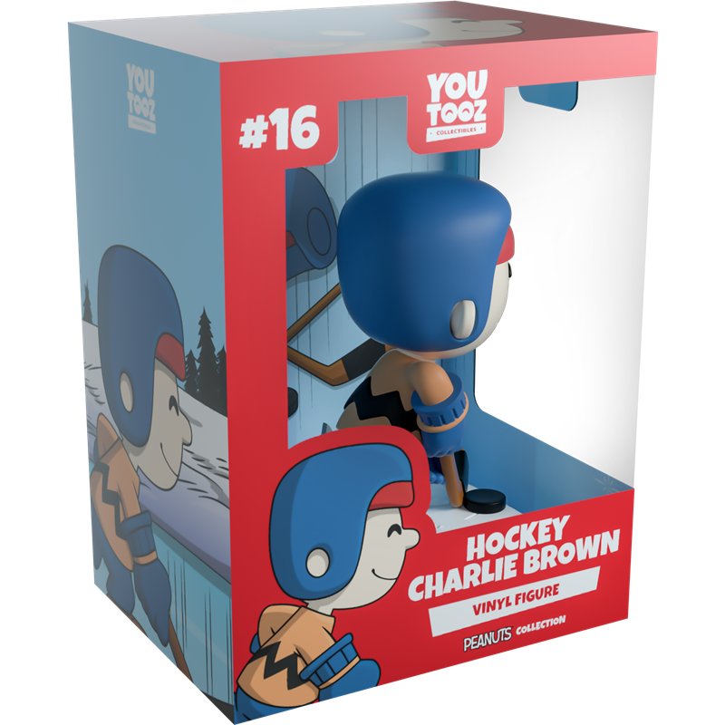 Fig Youtooz Peanuts Hockey Charlie Brown Hockeycharliebrown