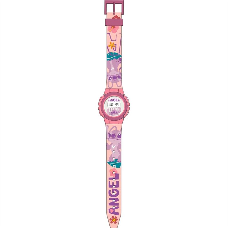 Relógio Digital - Disney Stitch: Angel
