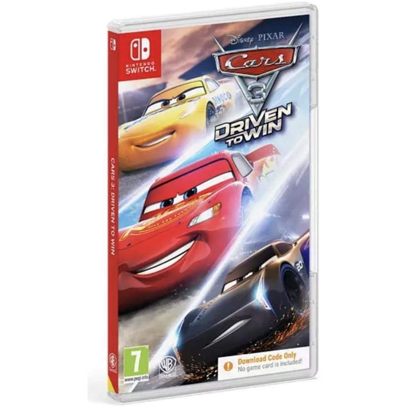 Cars 3 Driven to Win Nintendo Switch (Código na Caixa)