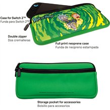 Blade Starter Pack para Nintendo Switch 2 - Ricky & Morty (Bolsa + Grips + Vidro + Pano)