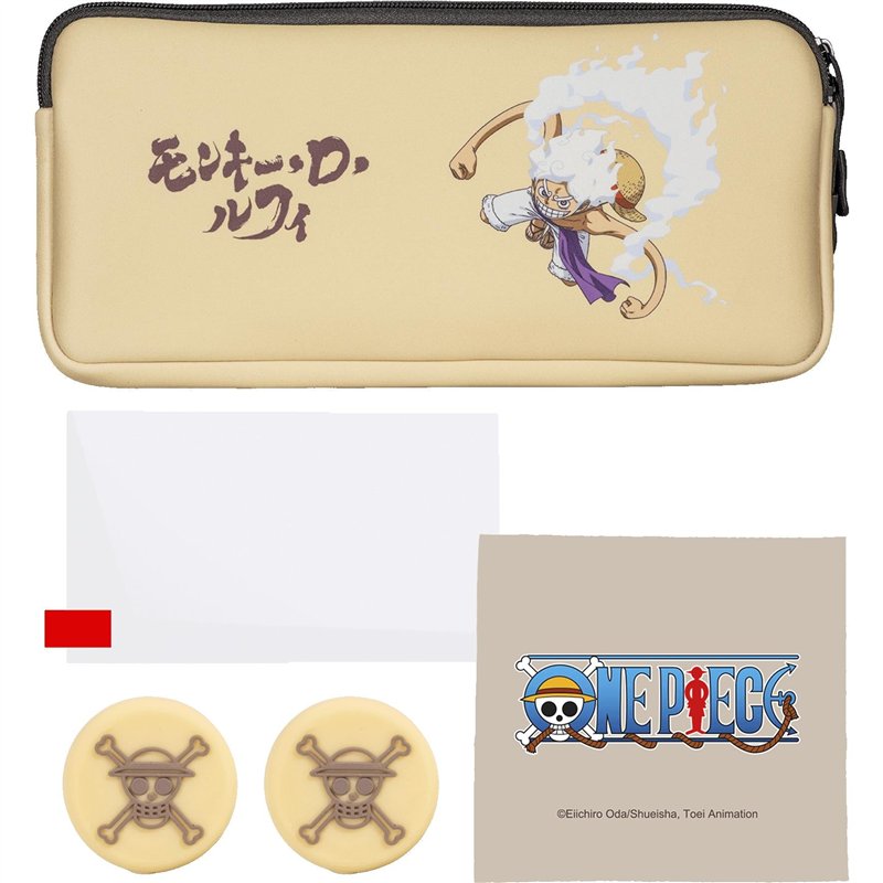 Blade Starter Pack para Nintendo Switch 2 - One Piece (Bolsa + Grips + Vidro + Pano)