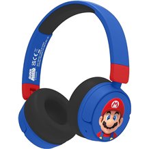 Auscultadores OTL Mario Kids Wireless (Blue)
