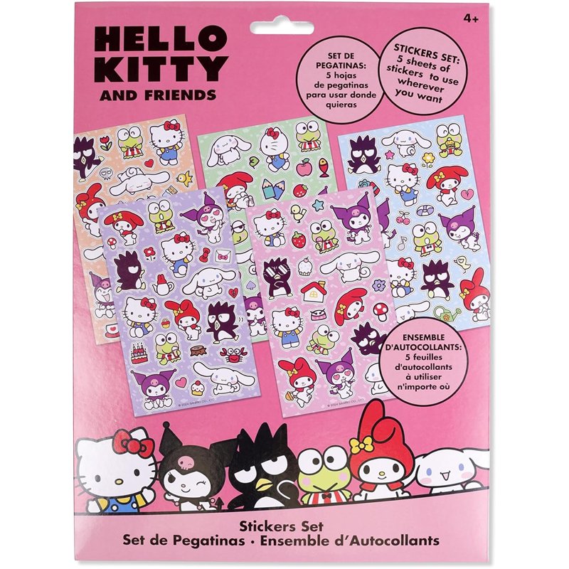 Conjunto de Autocolantes - Hello Kitty