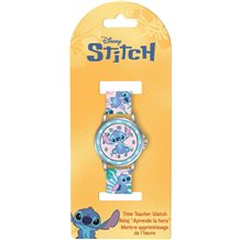 Relógio Analógico Time Teacher Watch - Disney Stitch