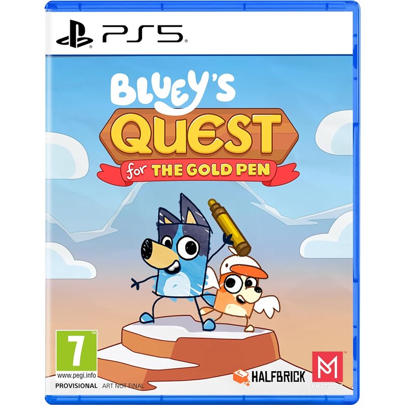 Bluey's Quests for the Gold Pen PS5