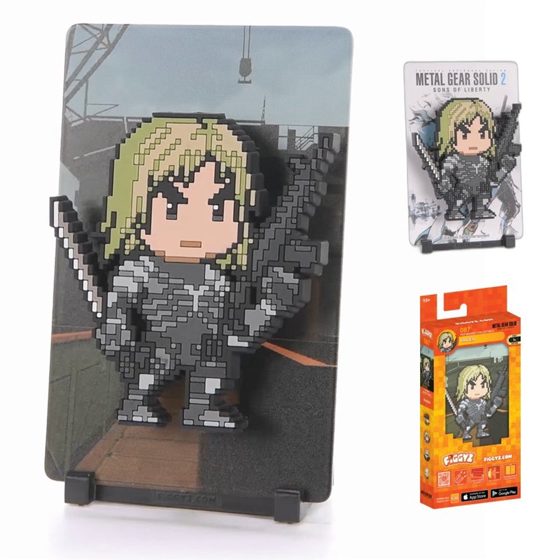 Figura FiGGYZ - Metal Gear Solid 2 - Raiden