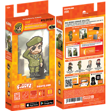 Figura FiGGYZ - Metal Gear Solid 3 - Big Boss (Grave Salute)