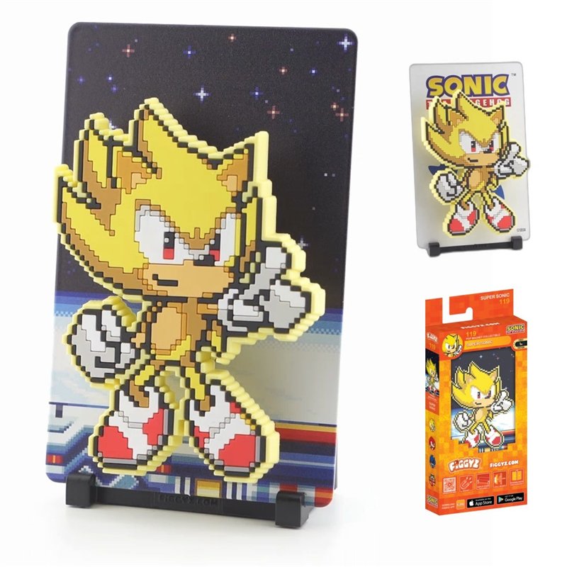Figura FiGGYZ - Sonic the Hedgehog (Modern) - Super Sonic