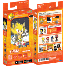 Figura FiGGYZ - Sonic the Hedgehog (Modern) - Super Sonic