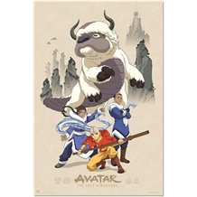 Poster Avatar The Legend Of Aang