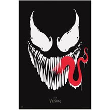 Poster Marvel Venom Black Face