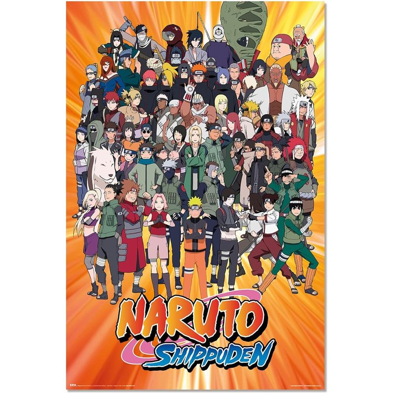 Poster Naruto Shippuden Characters