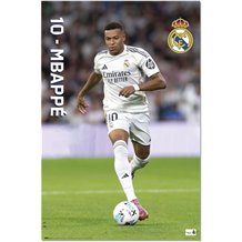 Poster Real Madrid 2025/2026 Mbappe