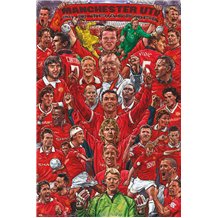 Poster Legends Of Manchester United