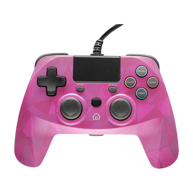 Comando PS4 Snakebyte 4S Wired - Bubblegum Camo