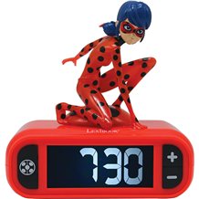 Figura Miraculous com Rádio Despertador e Luz - Ladybug