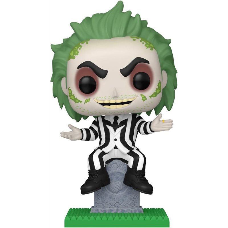 Figura Funko POP! Movies Plus: Bettlejuice on Tombstone (Glows in the Dark / Special Edition) 1757