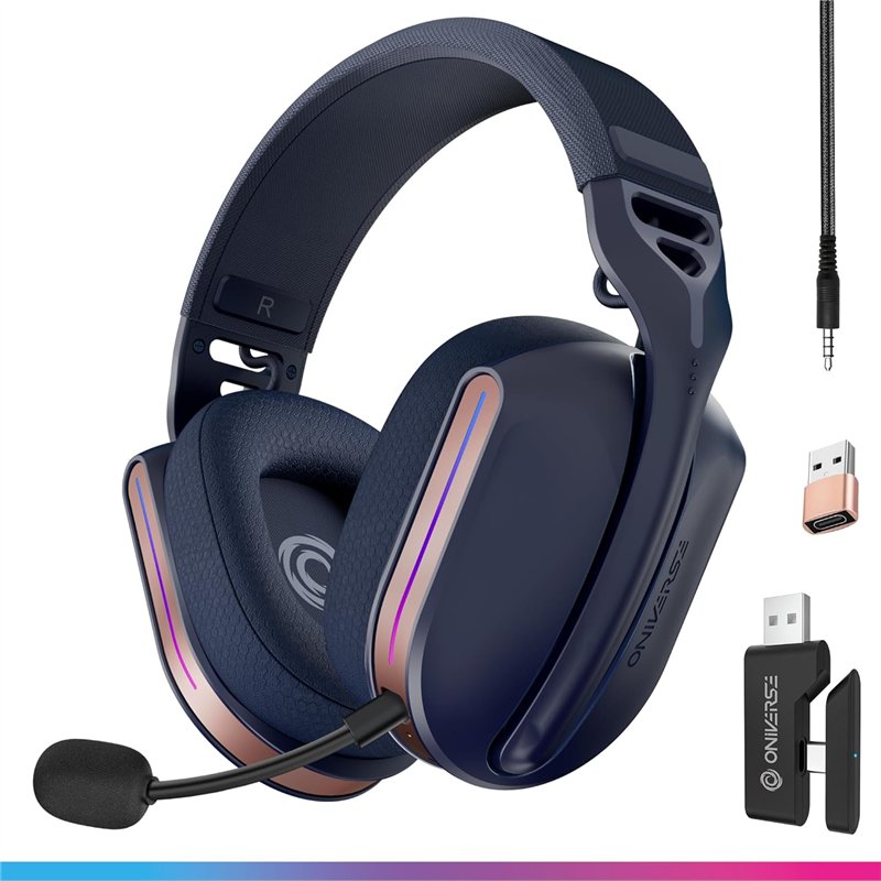 Oniverse - Wireless Gaming Headset Polaris - Sideral Blue (Sem Fios / Multiplataforma)