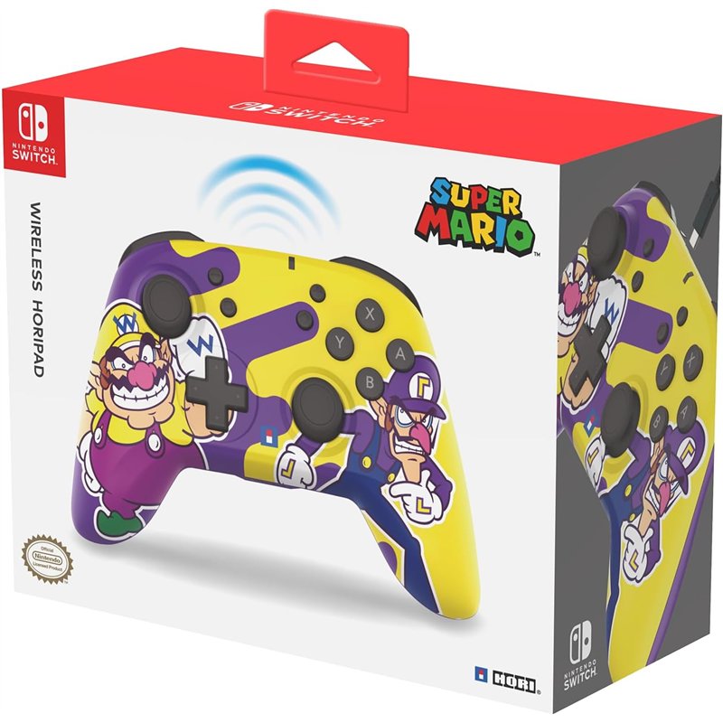 Comando Wireless HORIPAD Nintendo Switch - Wario & Waluigi