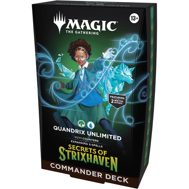 Cartas Magic The Gathering: Secrets of Strixhaven - Commander Deck Quandrix Unlimited