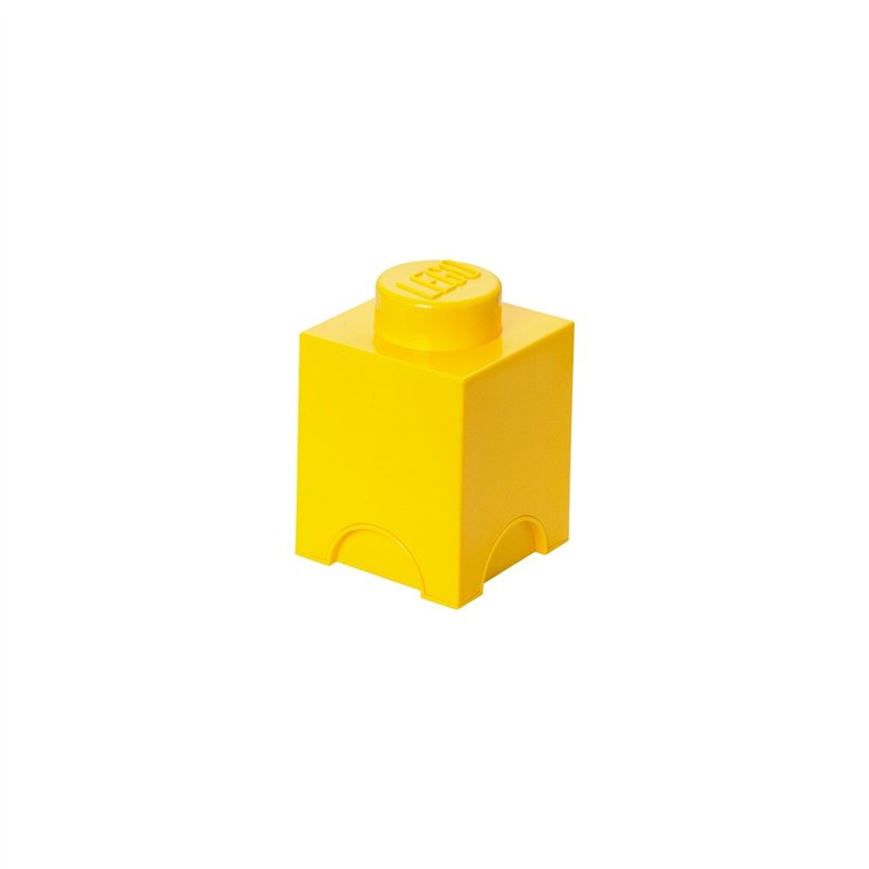 LEGO Storage Brick 1 - Amarelo