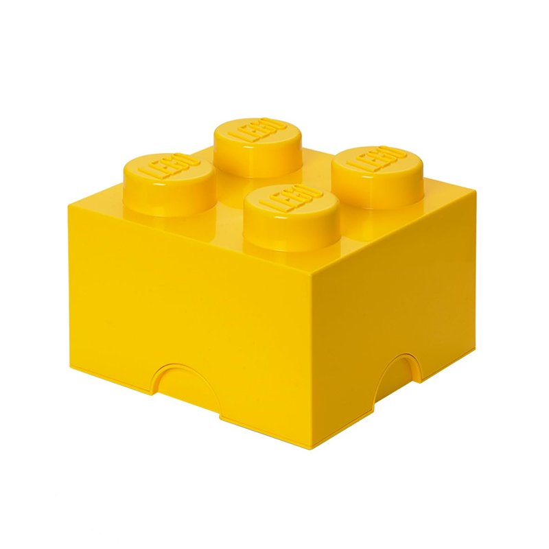 LEGO Storage Brick 4 - Amarelo