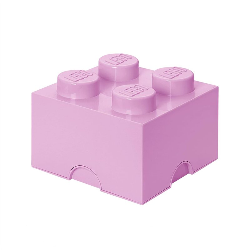 LEGO Storage Brick 4 - Roxo Claro