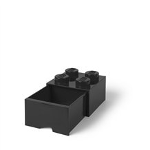 LEGO Brick Drawer 4 - Preto