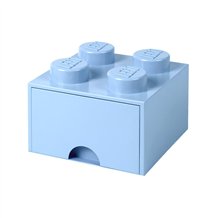 LEGO Brick Drawer 4 - Azul Real Claro