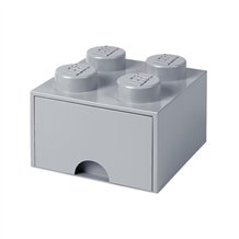 LEGO Brick Drawer 4 - Cinzento Pedra Médio