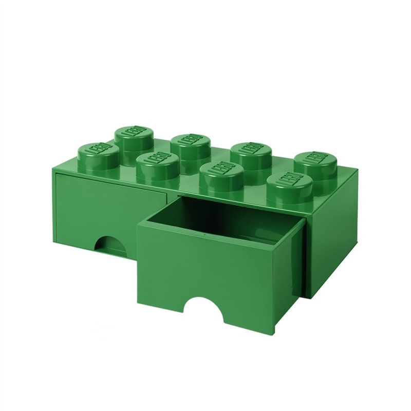 LEGO Brick Drawer 8 - Verde