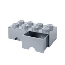 LEGO Brick Drawer 8 - Cinzento Pedra Médio
